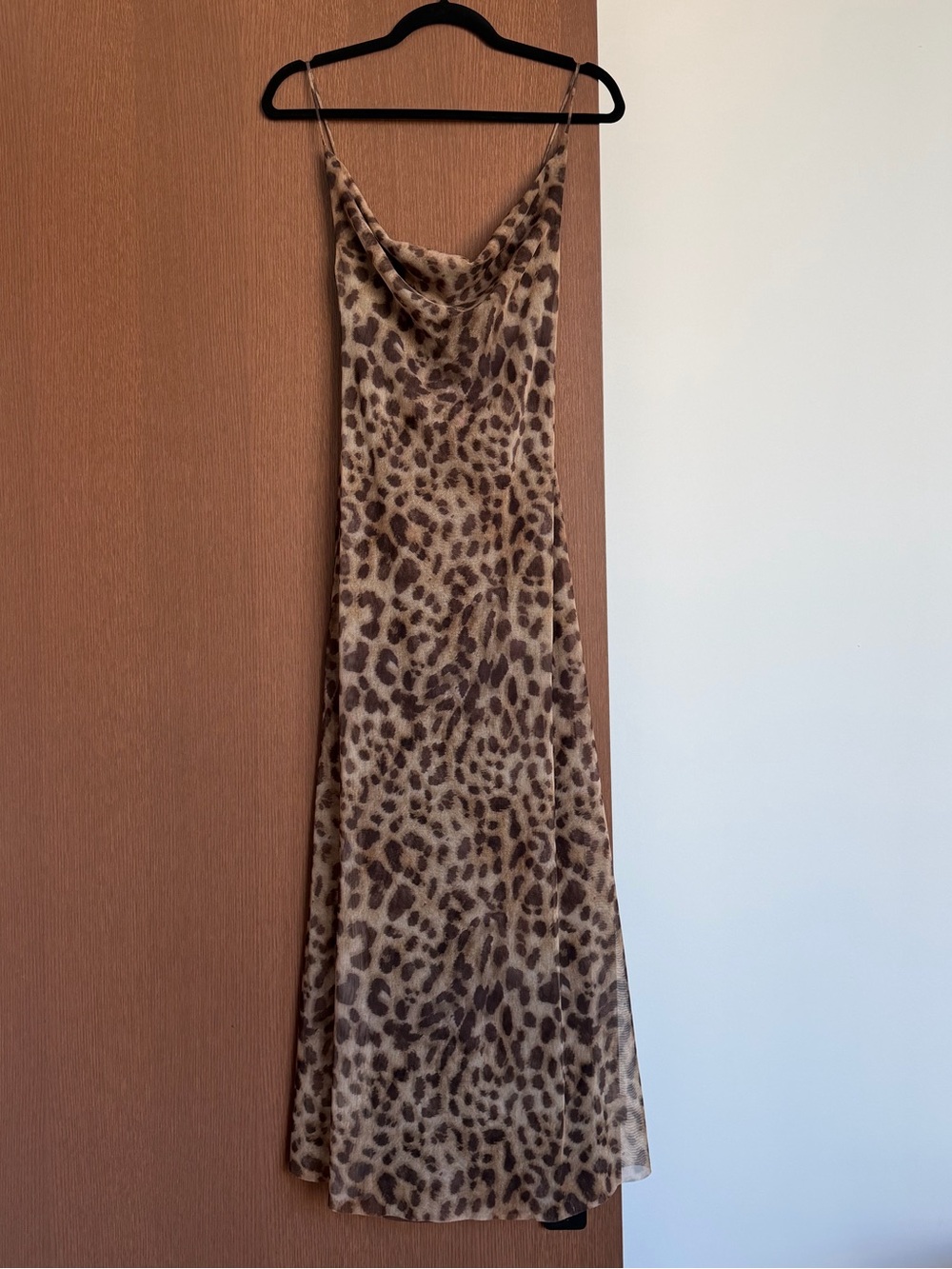 Zara Leopard-Print Maxi Dress